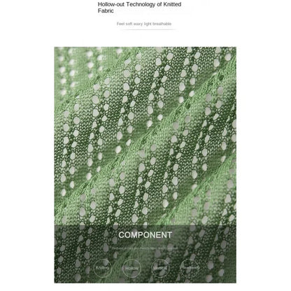 French Ice Silk Knitted Sun-Proof Cardigan Top Women'S Summer Thin Jacket Waistcoat Suspender Skirt Shawl Outer Match Blouse